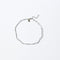 Duo Chain Anklet in Silver