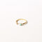 Aura Opal Ring in Gold flat lay