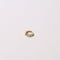 Celestial Crystal Hoop 6.5mm in Gold flat lay shot
