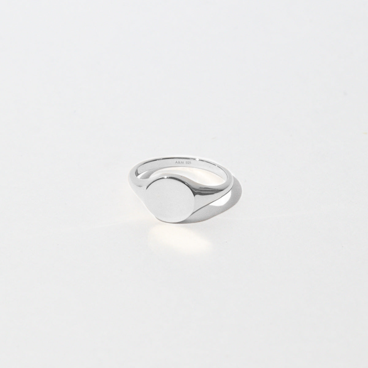 Orbit Silver Signet Ring | Astrid & Miyu Rings