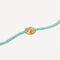 Amazonite Shell Anklet in Gold