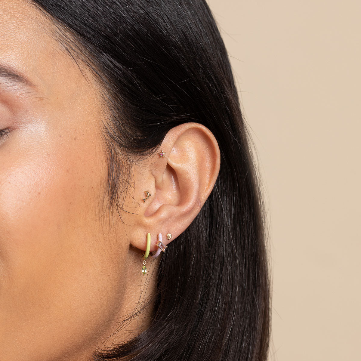 The Complete Guide to Helix Piercing Jewelry  Pierced