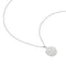 Aquarius Zodiac Pendant Necklace in Silver