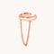 Chain Ear Cuff in Rose Gold