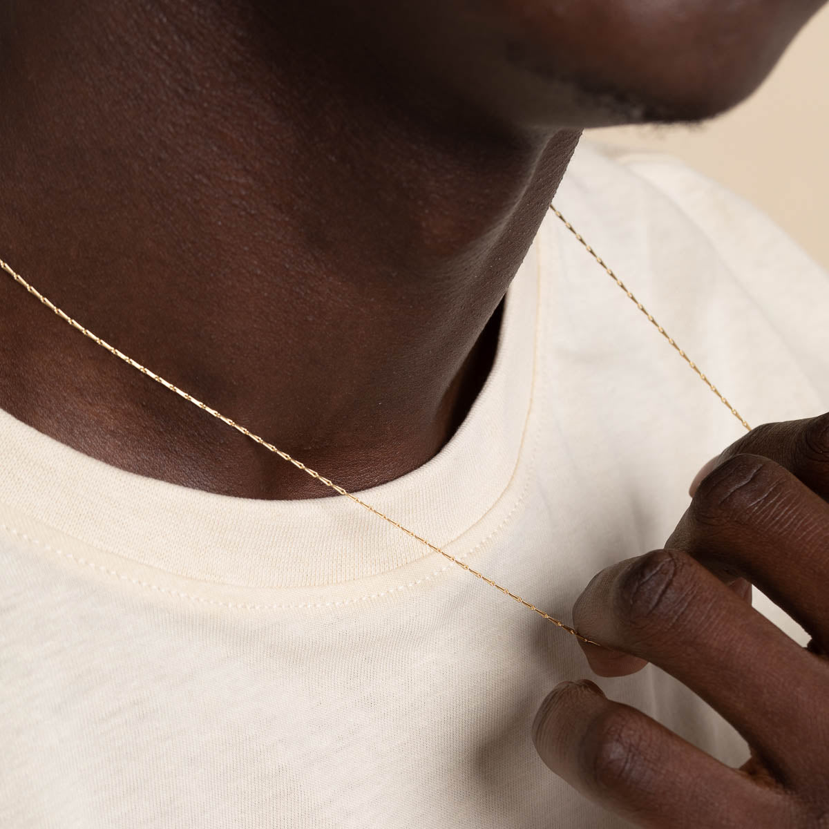 Marylebone Chain Necklace in Solid Gold