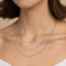 Marylebone Chain Necklace in Solid White Gold