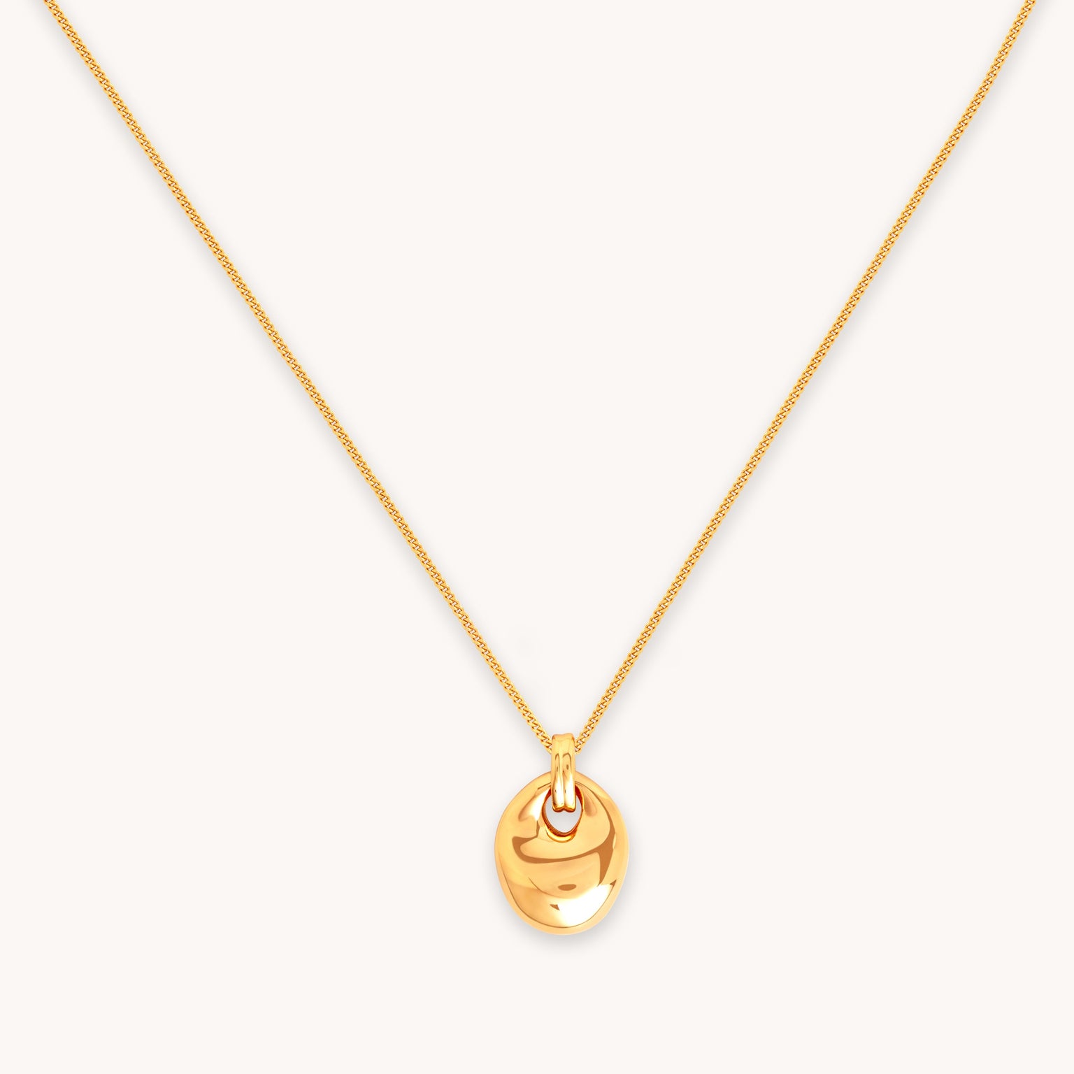 Essential Pendant Necklace in Gold