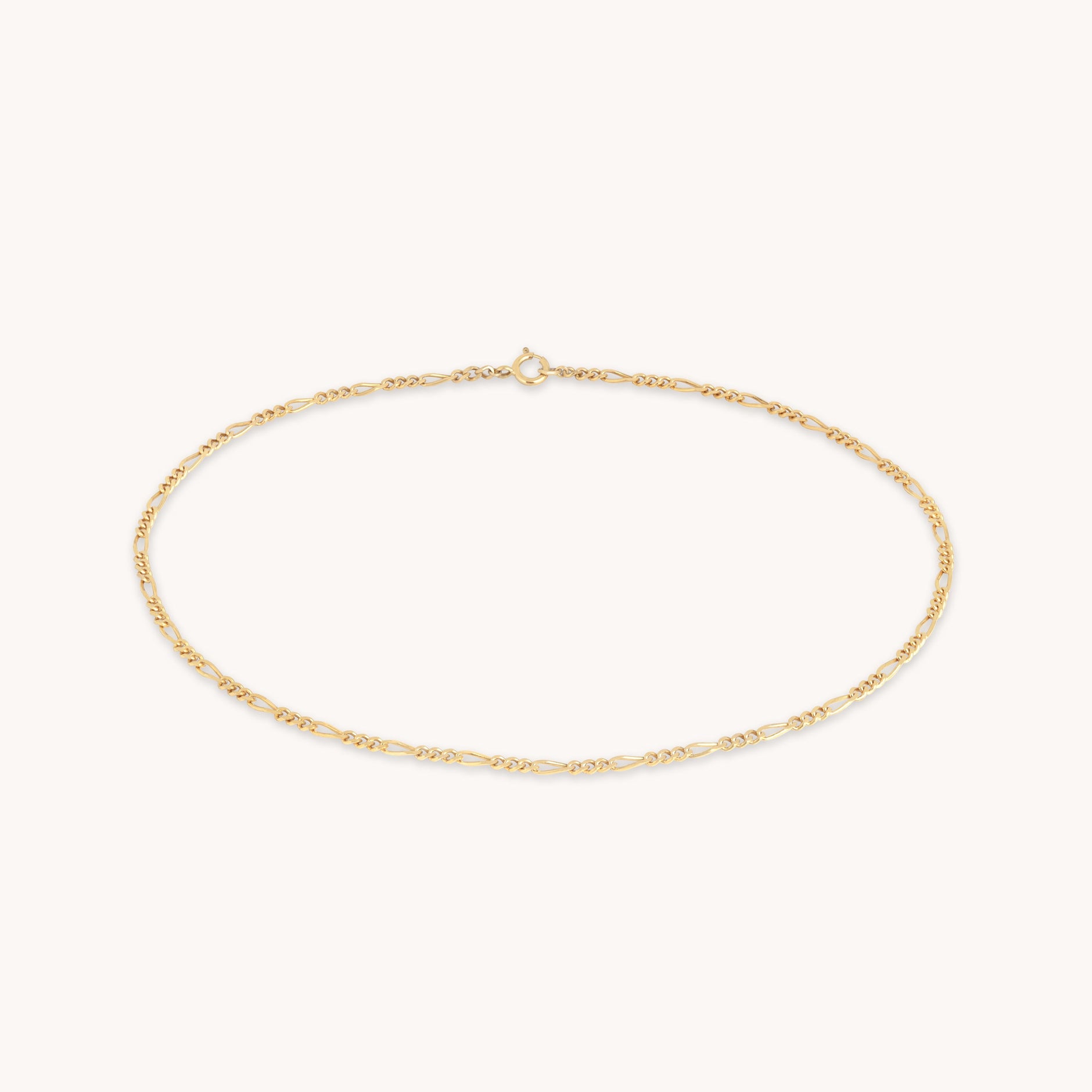 Soho Chain Anklet in 9k Gold