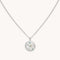 Taurus Zodiac Pendant Necklace in Silver